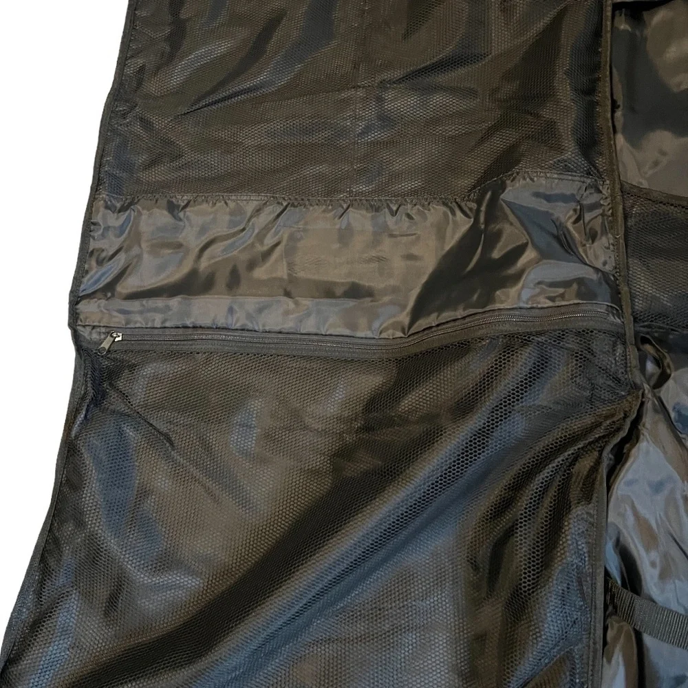 Claire Chase‎ Classic Garment Black Bag Saddle